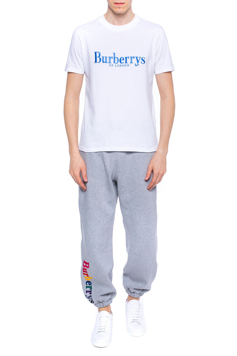 Grey Rainbow logo sweatpants Burberry - Vitkac Canada